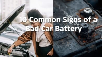 10 Sings of bad car battery